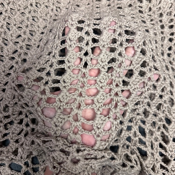 1.4.3. Story by Line Up Crochet Lace Tank Top - Beige - Picture 6 of 8